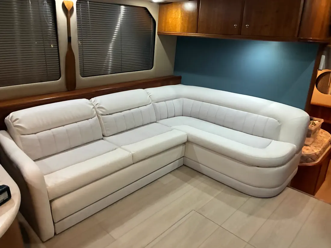 Custom boat canvas and bimini top textile work in Cape Coral, Florida - photo 27