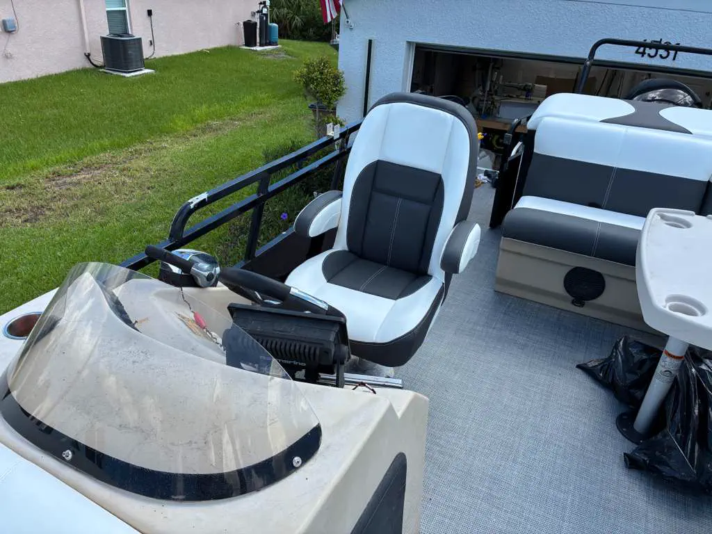 Custom boat canvas and bimini top textile work in Cape Coral, Florida - photo 30