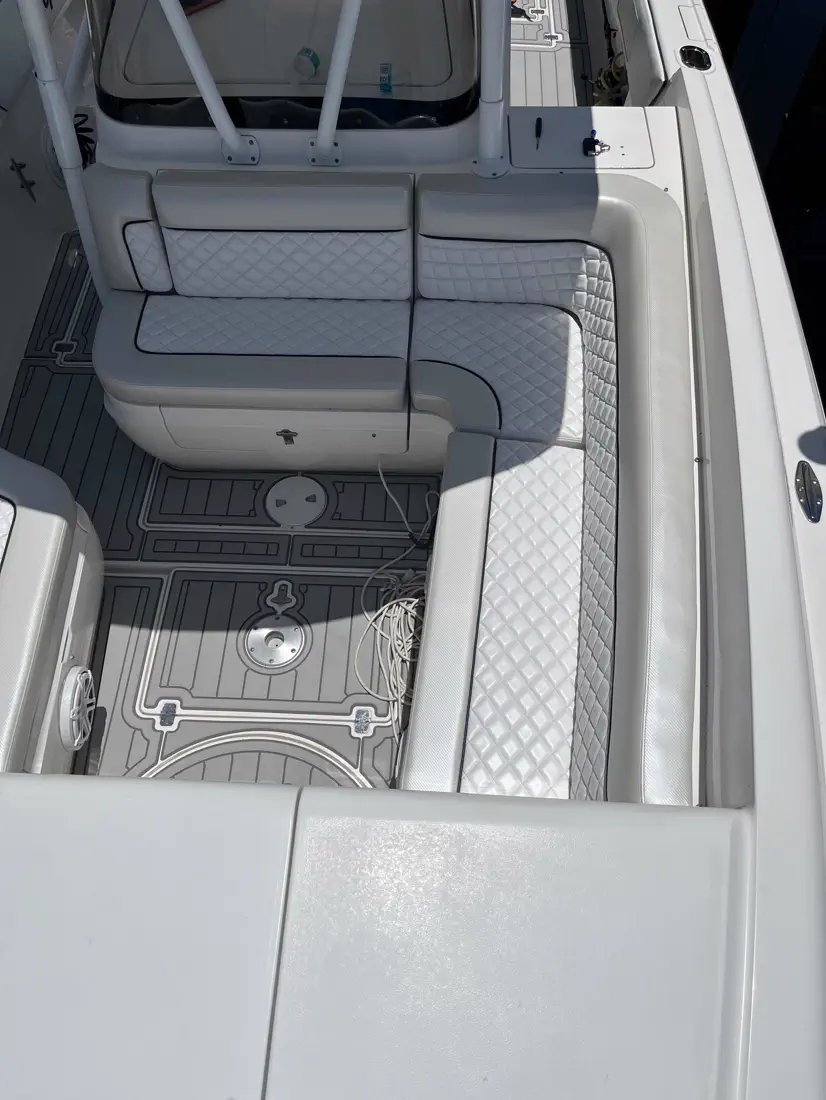 Custom boat canvas and bimini top textile work in Cape Coral, Florida - photo 38