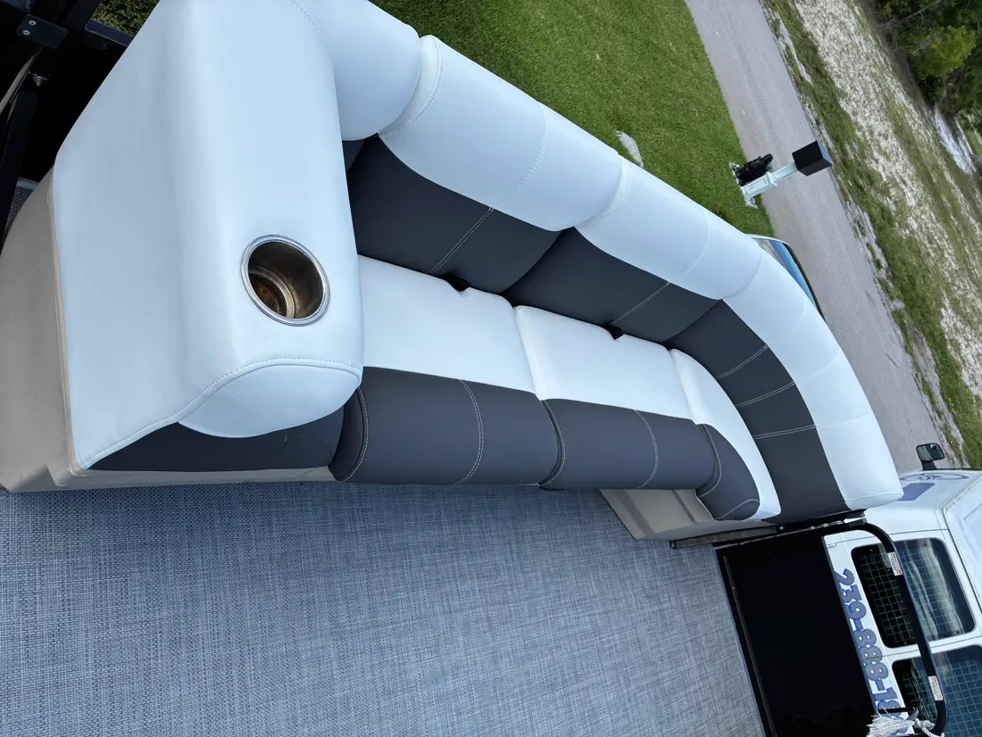 Custom boat canvas and bimini top textile work in Cape Coral, Florida - photo 40